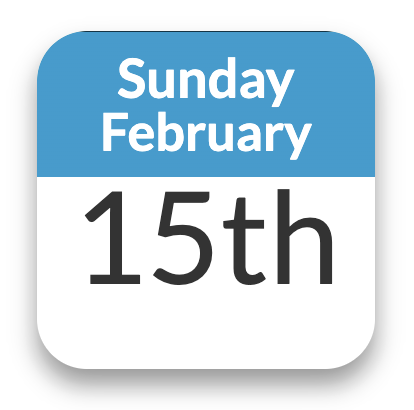 Sunday 15th